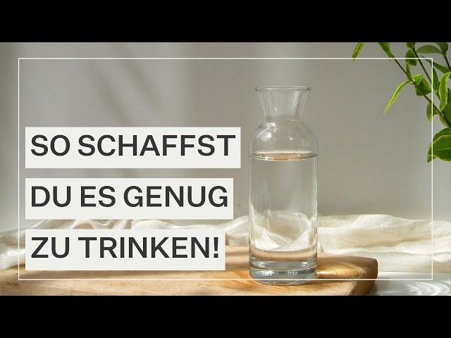 Richtig und genug Trinken: Bedeutung und Tipps für die Aufnahme von Flüssigkeit