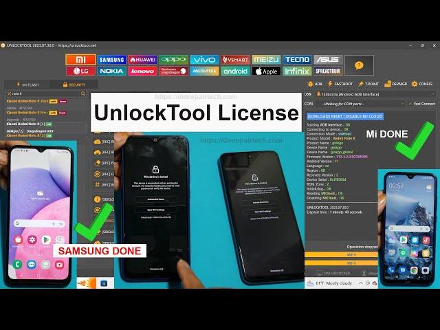 UnlockTool Activation Price | SAMSUNG FRP TOOL | Xiaomi/Oppo/Motorola/Vivo/Tecno FRP Unlock Tool