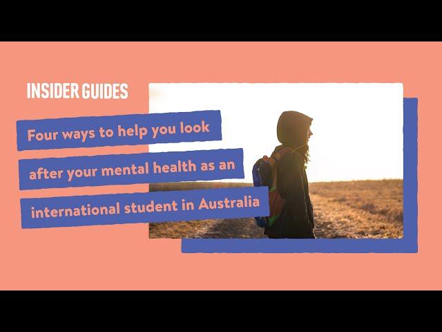 4 mental health tips for international students