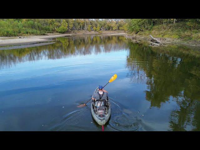 Fishing UNTOUCHED River Holes!! (Fall Fishing)