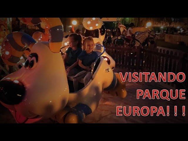 Visitamos el PARQUE EUROPA ! ! ! Fuente Cibernetica