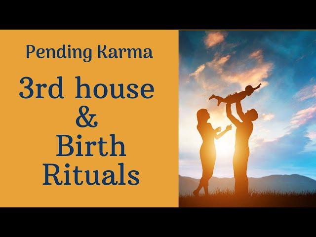 Planets in 3rd house Pending Karma - Learn Predictive Astrology : Video Lecture 4.11