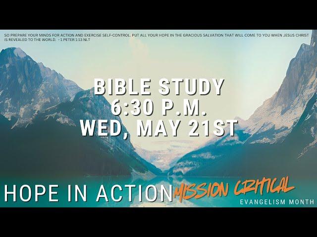 Hope in Action: Mission Critical Soul Winning: Fishers of Men