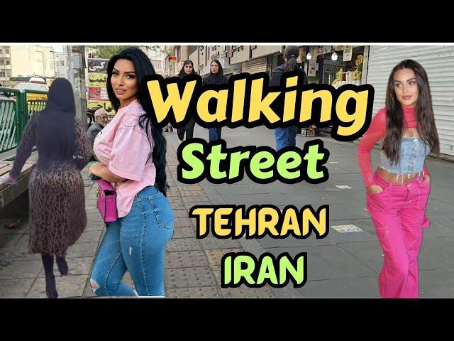Walking streets in Tehran|Walking street in the neighborhoods of Tehran