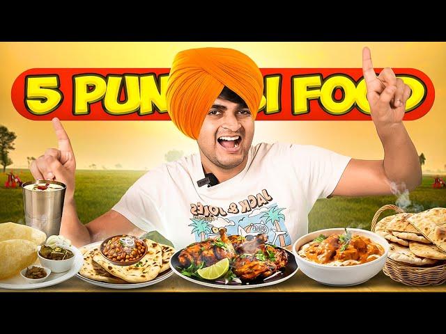 Trying Top 5 Punjabi Food