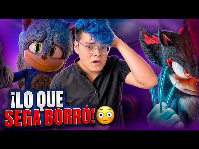 Todo Lo Que BORRARON de SONIC 3  | Luis Velody