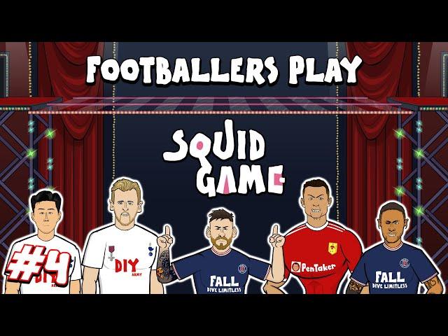 ️#4! Footballers Play SQUID GAME!️ (Episode 4: Frontmen 3.6 Stepping Stones)