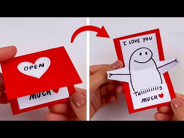 DIY Pop-Up Love Card Tutorial: Cute and Easy Handmade Surprise️