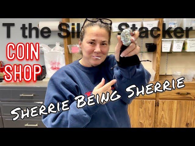 Sherrie Being Sherrie & A New Custom Silver Pour!