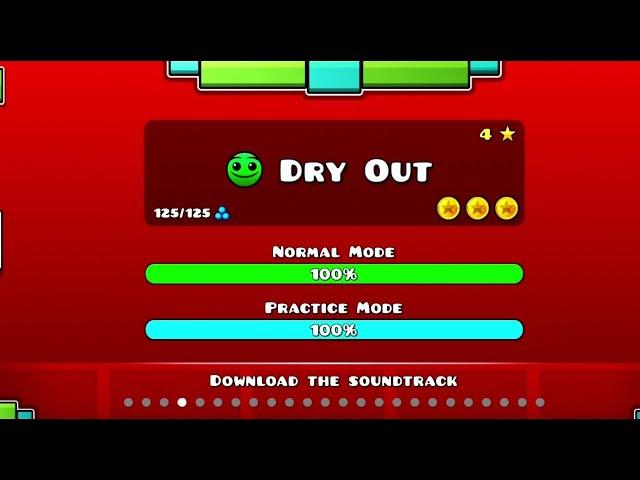 Geometry dash - Dry out all coins