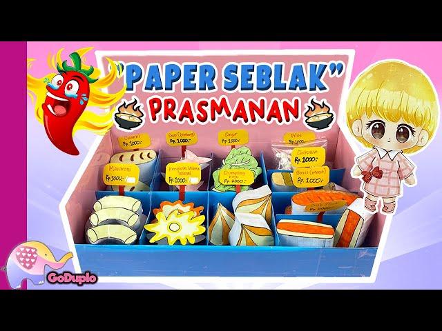 Jualan TAKJIL Paper SEBLAK PRASMANAN !! - Goduplo TV