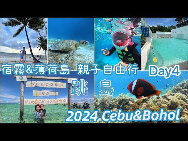  Cebu宿霧&Bohol薄荷島7天自由行Day4 跳島：找海豚⮕巴里卡薩島浮潛⮕處女島⮕Bohol coastal view hotel⮕Alona beach ⮕Lamoy