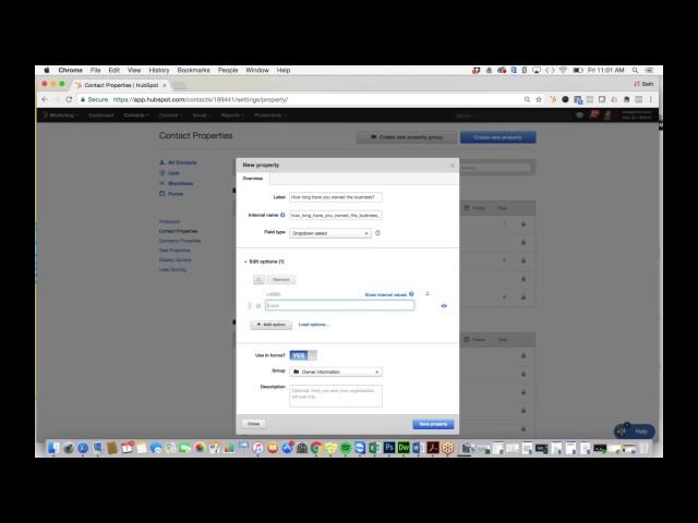 How to add contacts, update contact fields and properties in HubSpot