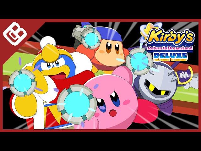 Kirby Booming Blasters | Kirby's Return to Dreamland Deluxe Animation