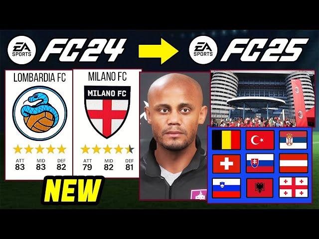 EA FC 24 | ALL REMOVED Licenses, Real Faces & Features in EA FC 25 