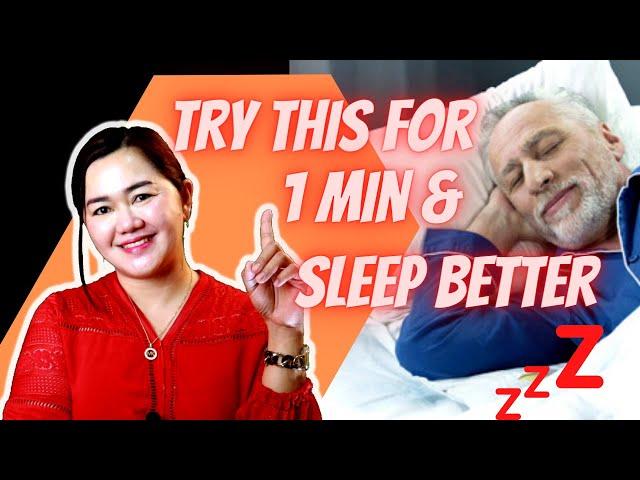 1 Minute Technique to Sleep Better without Sleeping Pills 2022| Doc Cherry