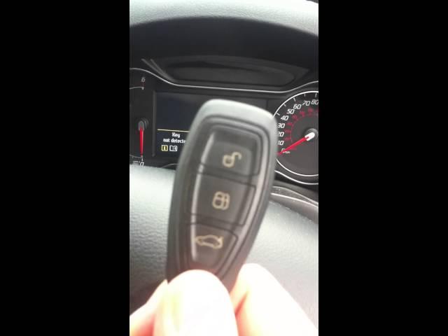 Ford mondeo 2012-mk4 titanium. Unlock and start engine when keyless key not working