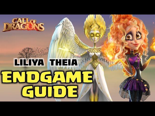 call of dragons - Liliya Theia ENDGAME GUIDE