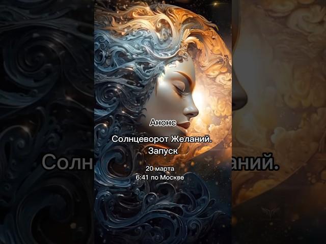 Инициация «Солнцеворот Желаний»на канале Подписывайся️