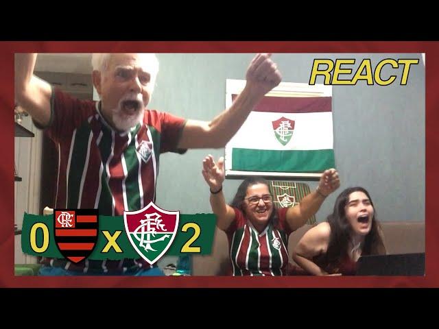 FAMÍLIA TRICOLOR REAGE A 0 FLAMENGO X 2 FLUMINENSE - CAMPEONATO BRASILEIRO 2024