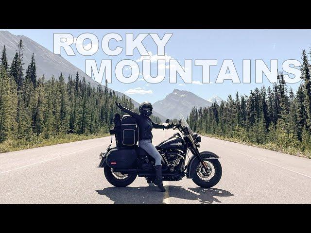 Canadian Rocky Mountains Motorcycle Road Trip