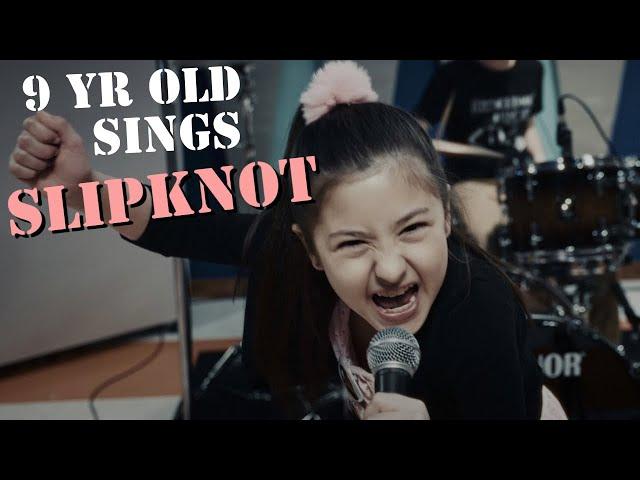 9 yr old SINGS "Heretic Anthem" (v3/3) by Slipknot / O'Keefe Music Foundation