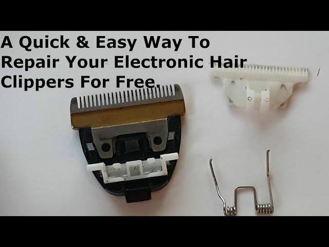 How To repair Your Electronic Hair Clippers Spring Attachment