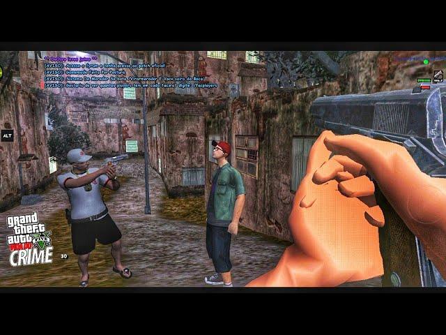 GTA SAN:VOLTEI PARA FAVELA E O CHEFE JÁ ME DEU UMA MISSÃO DE M4TAR UM X9 NA FAVELA(#EP7 #sa# #gtarp