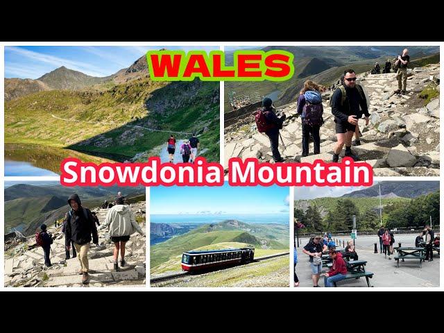 Wales 󠁧󠁢󠁷󠁬󠁳󠁿 Snowdon Mountain Railway // Ride To Roof Of Wales 2024