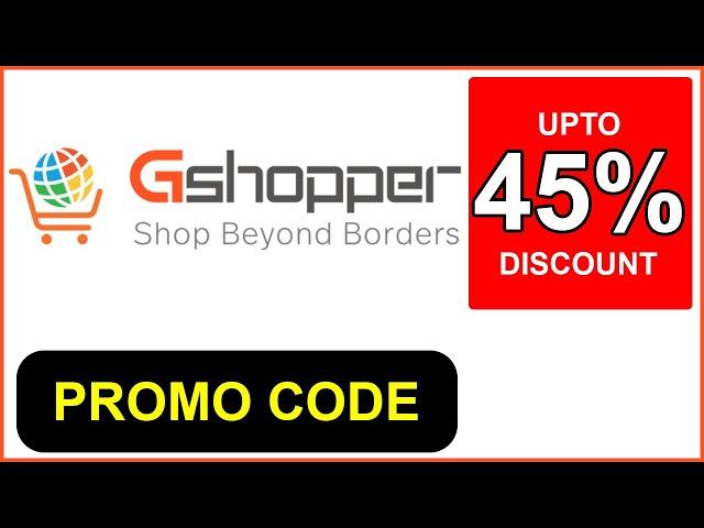 Gshopper Promo Code (2023 - 2024)