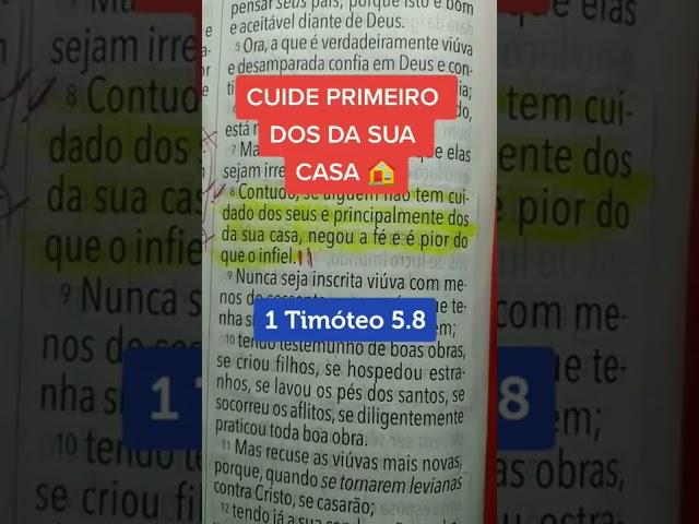 ESSE VERSÍCULO É CRUCIAL PARA SUA FAMÍLIA!!! #deus#fé #familia #infiel #biblia #palavradedeus#shorts