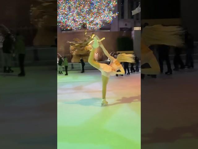 What a night!  #figureskater #figureskating #iceskating #iceskate #iceskater #shorts #short #spin