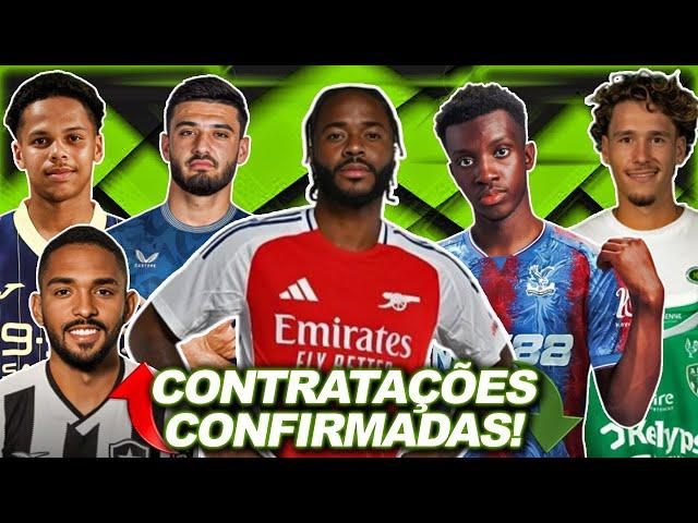  TRANSFERÊNCIAS CONFIRMADAS DO ÚLTIMO DIA DA JANELA EUROPEIA 