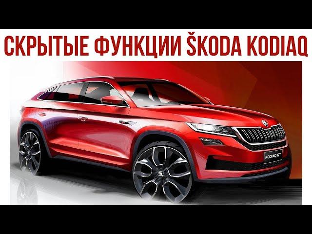 ВСЕ СКРЫТЫЕ ФУНКЦИИ SKODA KODIAQ, АКТИВАЦИИ, ЧИП-ТЮНИНГ