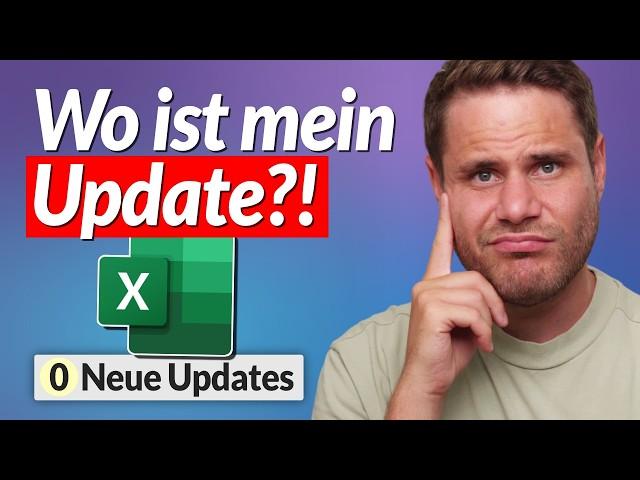 Darum erhältst du keine Updates in Excel & Co.