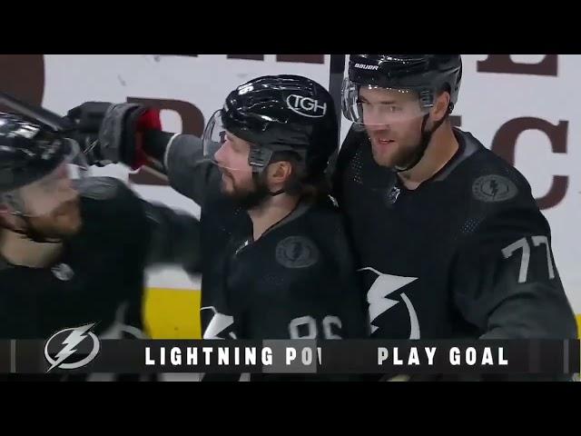 Kucherov on the power play