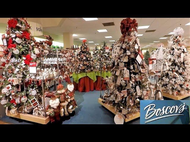 BOSCOV'S CHRISTMAS - CHRISTMAS SHOPPING ORNAMENTS DECORATIONS HOME DECOR BOSCOVS