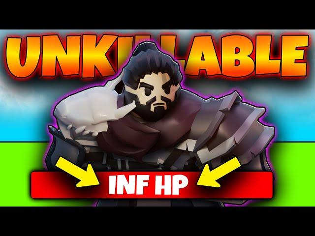 This kit gives you INF HP in Roblox Bedwars