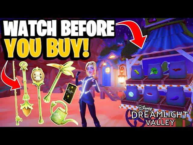 TRON Items are HERE! First Ever Goofy STALL SKIN! [WATCH BEFORE YOU BUY] | Dreamlight Valley