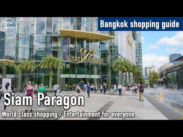 SIAM PARAGON shopping mall in Bangkok, GOOD FOR EVERYONE