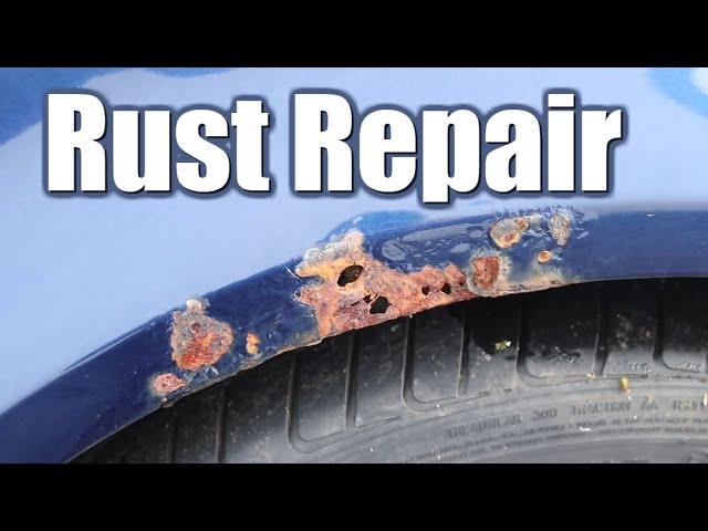 How to Repair Rust on Your Car Without Welding. Rust Removal