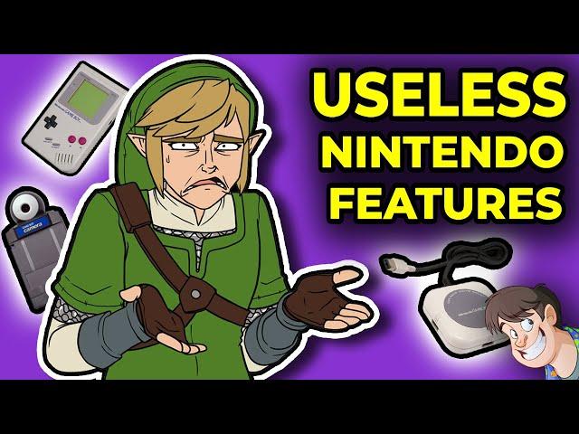 USELESS Features in Nintendo Games | Fact Hunt | Larry Bundy Jr