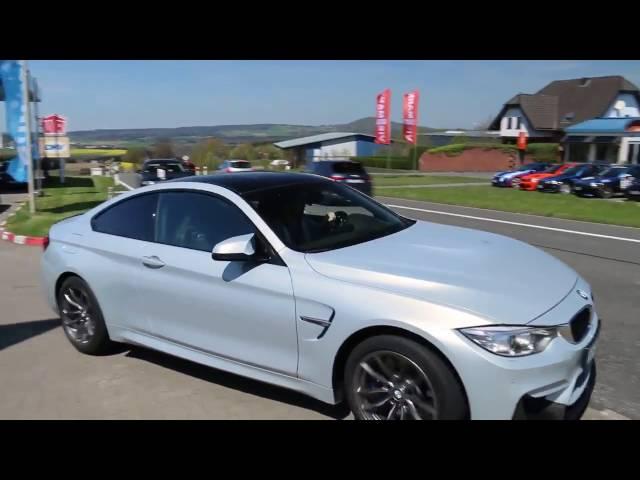 BMW M4 F82 Coupe startup, acceleration, lovely sounds