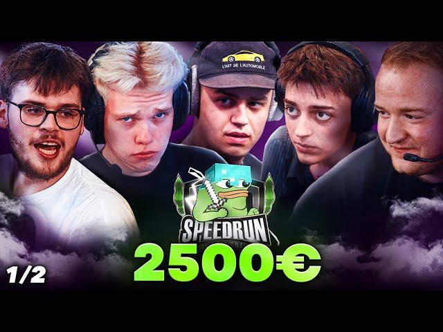 BEST OF MINECRAFT peepoSprint 2.500€ SPEEDRUN TURNIER mit @papaplatte @nooreax @Chaosflo44 1/2