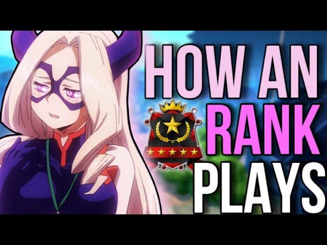 How An ACE RANK Player Plays Mt Lady In My Hero Ultra Rumble!