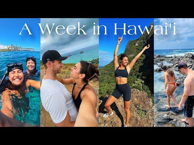 A WEEK IN HAWAI'I | snorkeling, hiking, good eats, and day trip to the big island