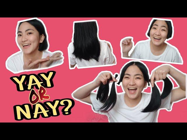 HOW I CUT MY LONG HAIR TO SHORT BOB | DIY Haircut