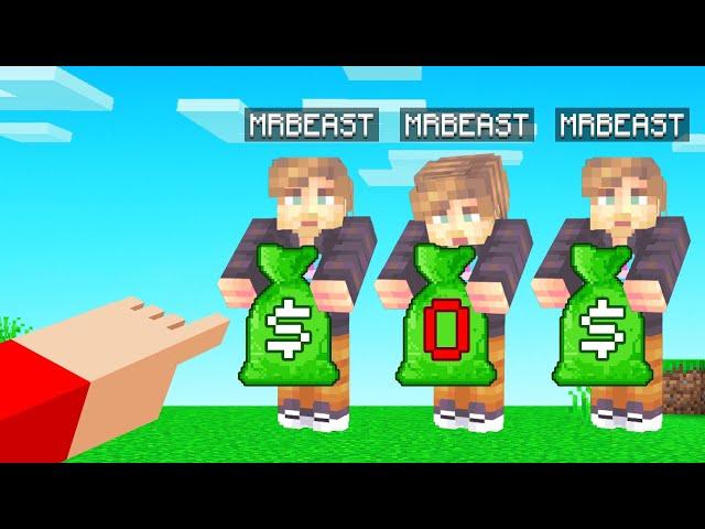 We HUNT Mr Beast In MINECRAFT! (Guess Who)