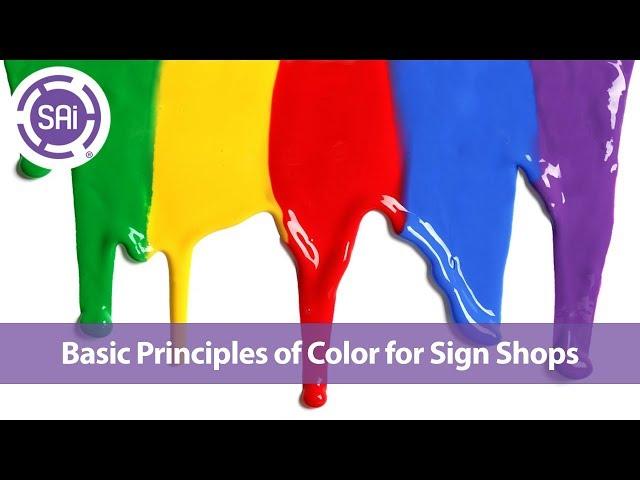 Color 101 for Sign Shops - ISA 2018