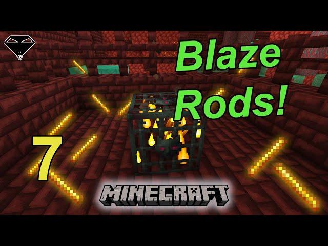 Minecraft Longplay #7: Blaze Rods. More blaze rods! (No Commentary, shaders)